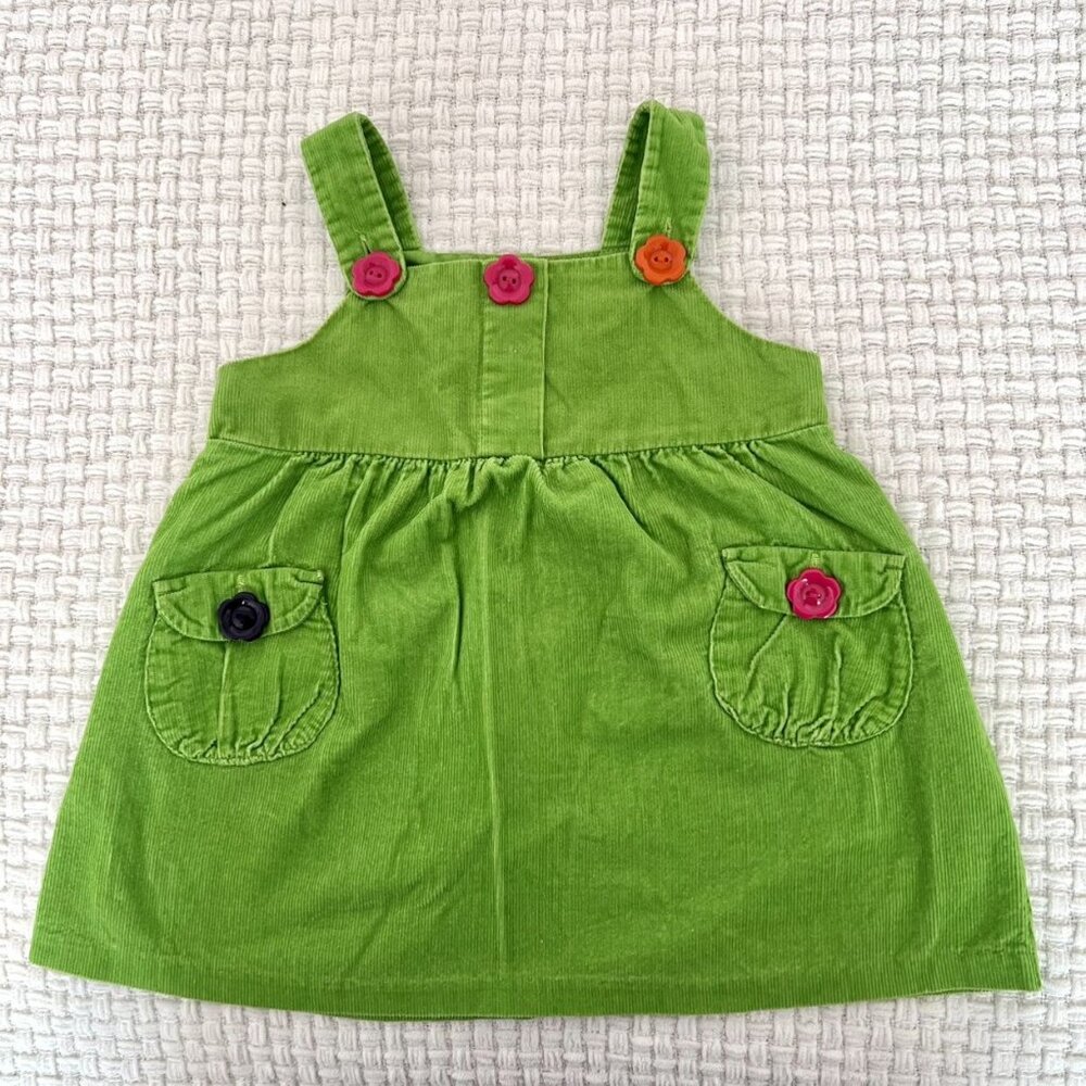 Rare Editions Like Green Corduroy Pinafore